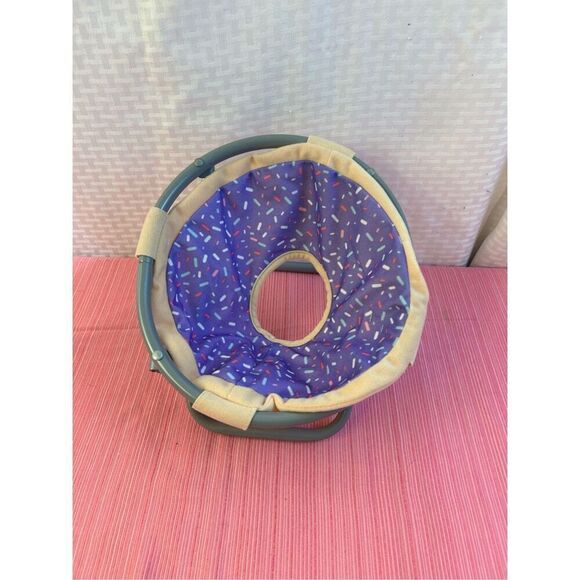 Our generation? my life doll sized chair purple with sprinkles - Picture 1 of 5